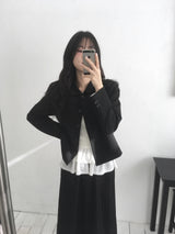 Round Collar Jacket