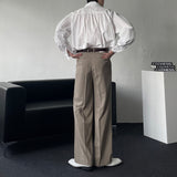 YM PlRich シャーリングブラウス (3 colors)