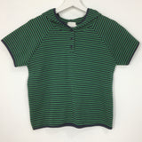 Willy Stripe Hoodie Short Sleeve (3color)