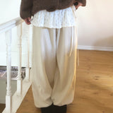 Shano fur Layered Mini Skirt Belt