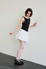 ANNIE BALLOON SKIRT PANTS / WHITE