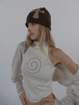 BRUSHED BOLERO SET / IVORY
