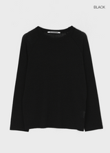 [MADE] パパサマーニット長袖Tシャツ (リネン 30%)