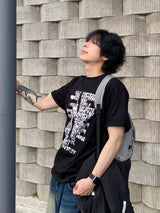 Lettering selfie short sleeve T 4C