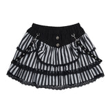 Violet Punk Ribbon Skirt