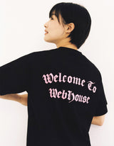 ウェルカムロゴTシャツ - ブラック