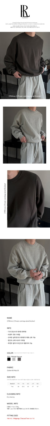 [기모ver.] Front cutting mtm(3color)