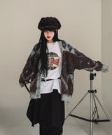 [wool20%] リエルディアモヘアカーディガン