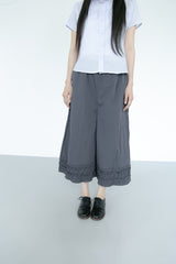 ruffle crispy bermuda pants(2colors)