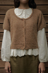 Muse Stitch Cardigan [Brown]