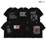 EXCLUSIVE T-SHIRT 7 SET [BLACK]