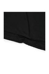 ダメージレイヤード長袖Tシャツ (ブラック)