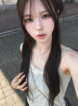 Vine Lace Layered Sleeveless