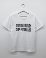 Studio Lettering T-shirt (4color)
