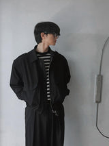 [Premium] 3 TAP Technical Epaulet Blouson (2color)