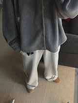 ASCLO D Ring Curve Sweat Pants (3color)