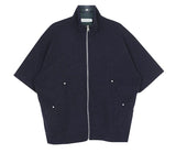 No.0758 K point half KNIT ZIP-UP (6color)