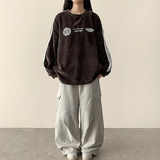 ノアダイアゴナルインシジョンカーゴヘムストリングワイドパンツ