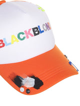 BBD Uncover Colors Logo Trucker Mesh Cap (Orange)