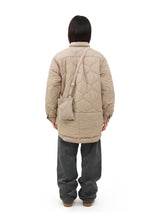 S.T.C. コーデュロイクロスミニバッグ (BEIGE)
