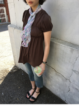 Misty Bloom scarf (3color)