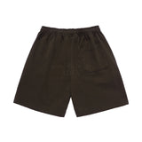 24FW UPSIDE DOWN BASIC LOGO SHORT PANTS BROWN