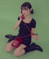 [NF] FLORAL LACE TEE_(BLACK)_F24QB353