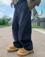 レタリングロゴワイドパンツ