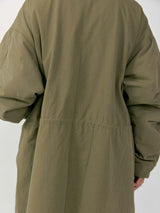 Vintage Safari Puffer Jacket (Khaki)