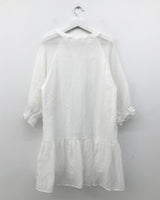 Hibbi neck frill dress (2color)