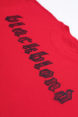 BBD スケッチロゴロングTシャツ (レッド)