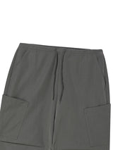 WIDE CARGO PANTS CHARCOAL