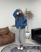 Tail multi-zipper windbreaker