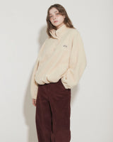 FLUFF FLEECE PULLOVER [IVORY]