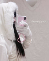princess house 手袋 - white