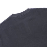 XTK166 Loose Fit Henley Neck Pullover Knit (CHARCOAL)