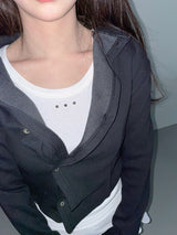 shirring hood cd (2 color)