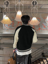 Nordi varsity knit zip-up 4C