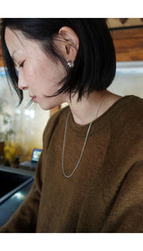 Luster chain necklace