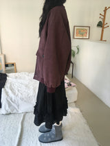 Lovely midi ruffle skirt