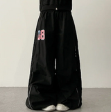 Oz American flag No. 80 ping-pong string line wide pants