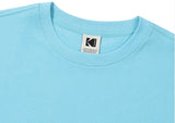 ビッグロゴコットンショートスリーブTシャツ【ブルー】