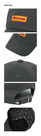 カラープラス ボールキャップ【CHARCOAL】