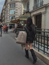 Tiny Washing Leather Skirt