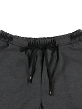 CHECK LACE PANTS (BLACK)