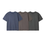リセッドピグメントクロップ半袖Tシャツ