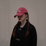 Red Pigment Ribbon Cap