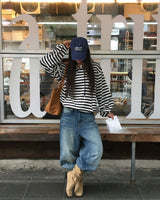 Fiction Stripe Hoodie