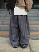 [Ritcore MADE] Striped Fleece Pants (3c)