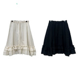 Lovely midi ruffle skirt